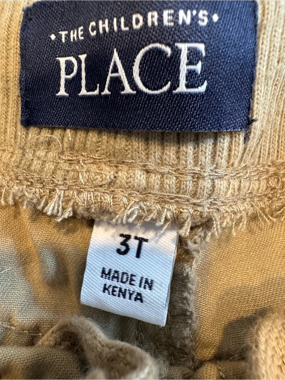 Children’s Place Cargo Pants in Khaki